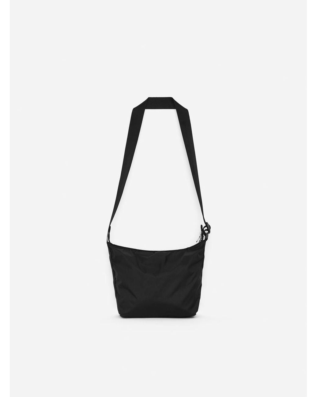 ARKET Black Packable Small Messenger Bag for men
