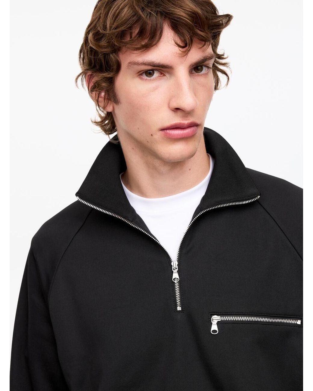 ARKET Black Tracksuit Sweatshirt for men