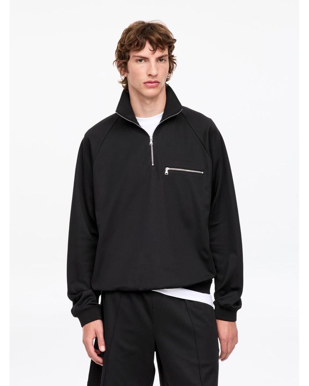 ARKET Black Tracksuit Sweatshirt for men