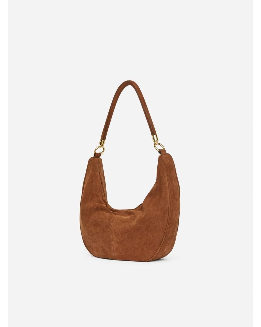 ARKET Black Suede Shoulder Bag