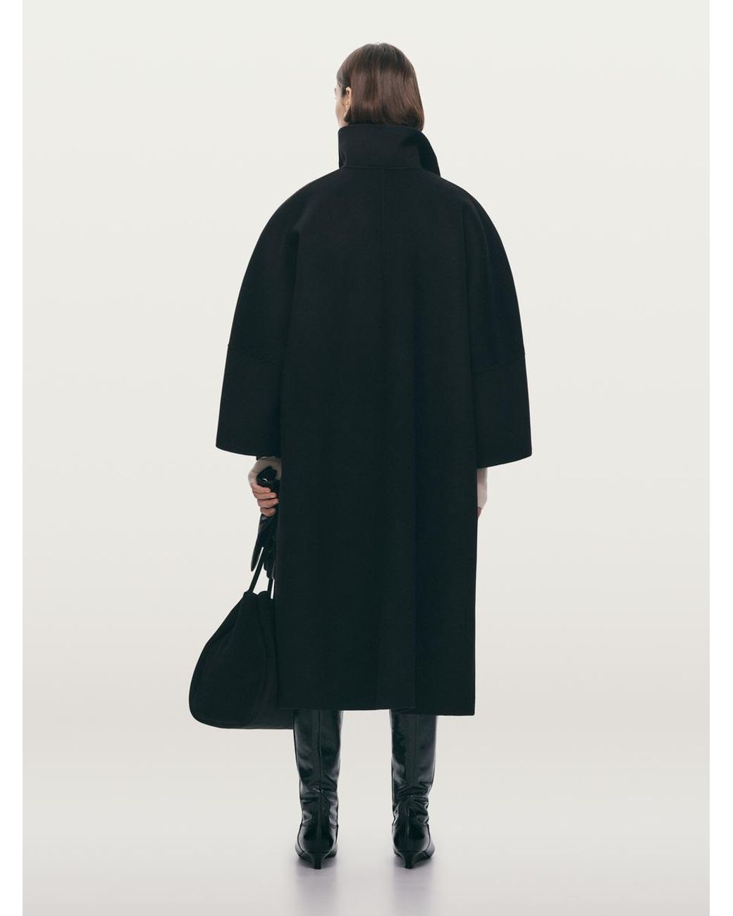 ARKET Black Stiefel Aus Glänzendem Leder