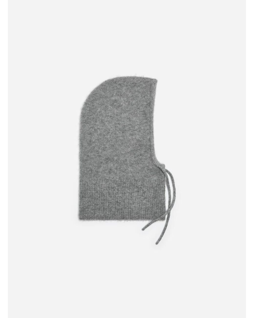 ARKET Black Alpaca-Wool Blend Hood