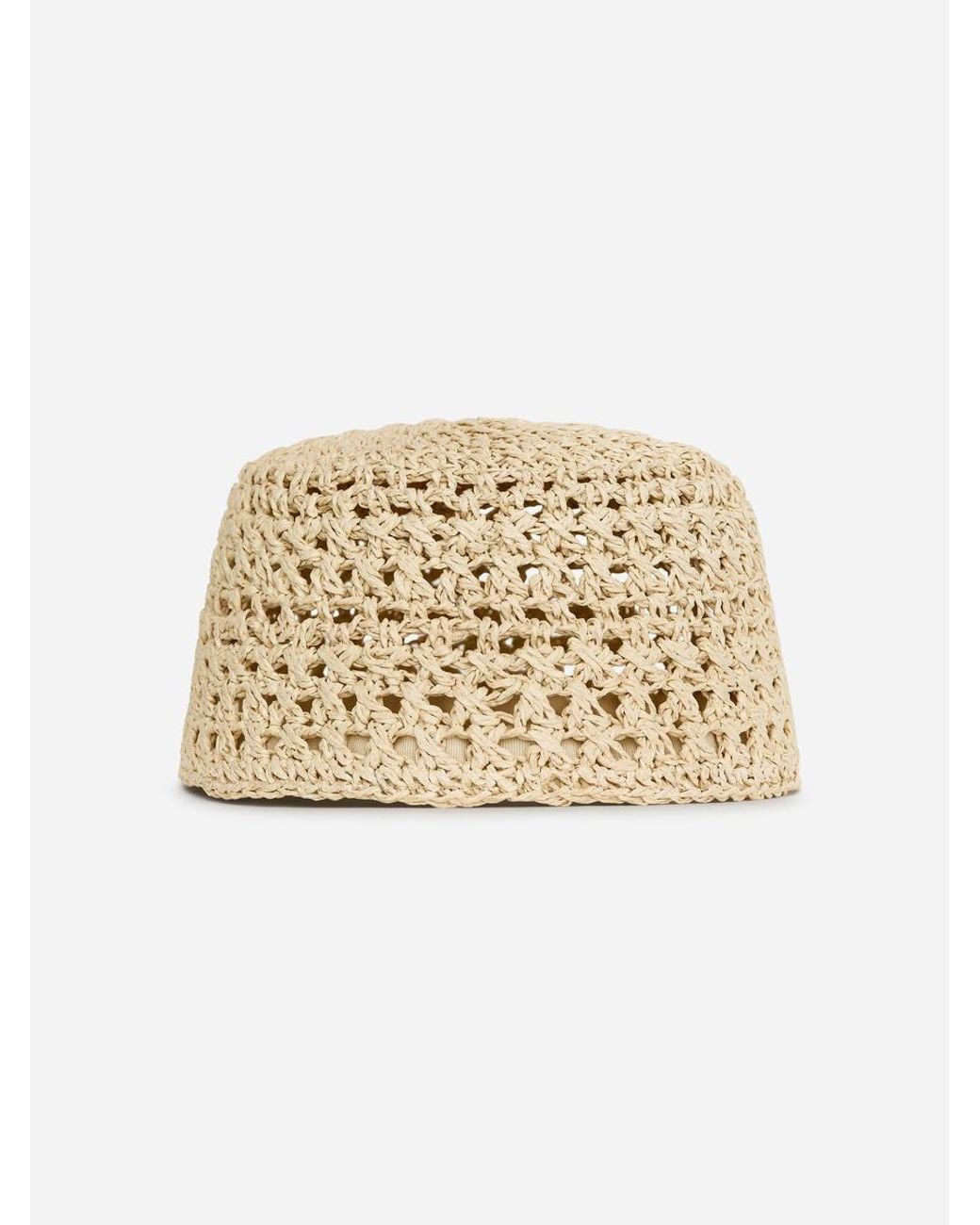 ARKET White Straw Hat