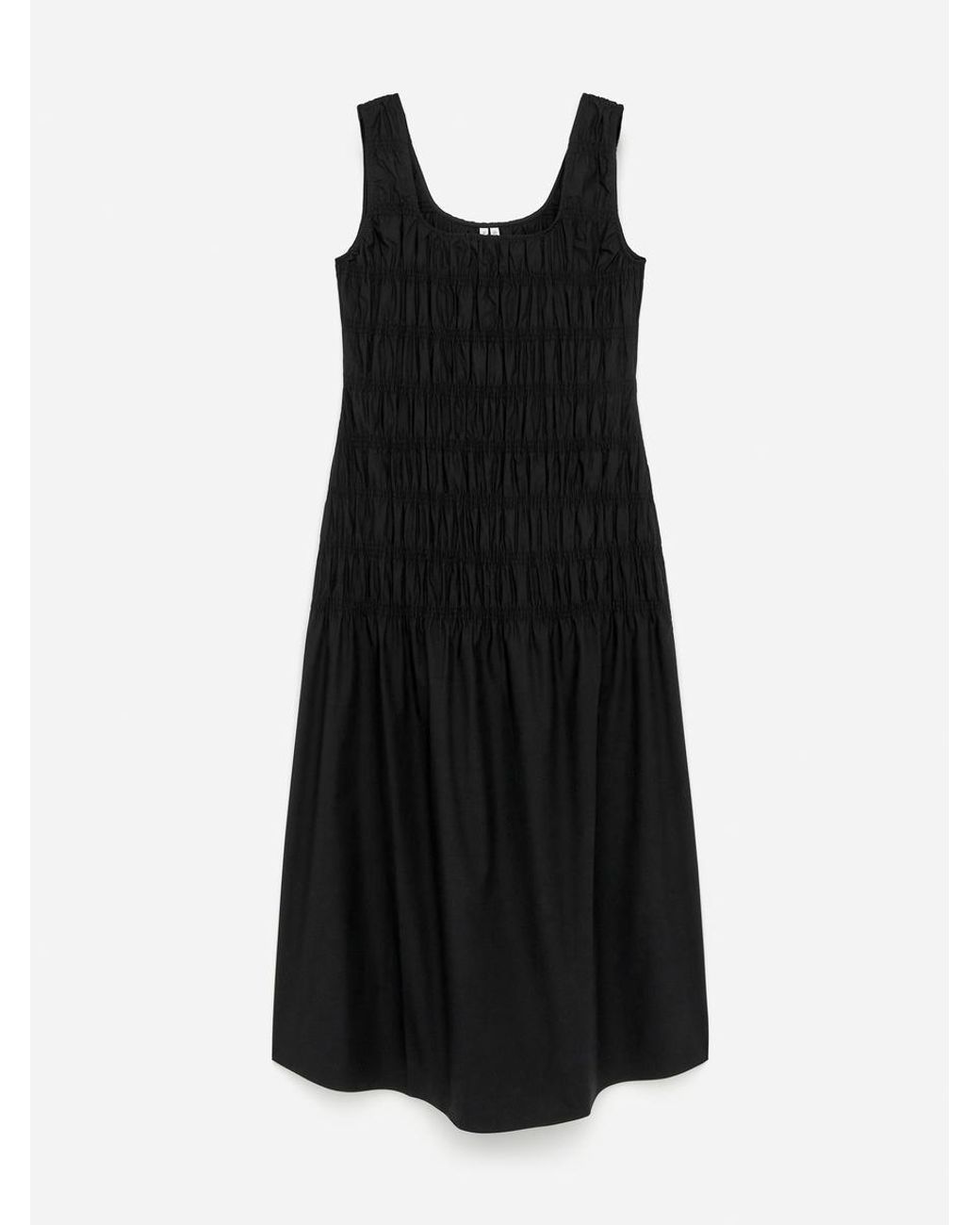 ARKET Black Smock Dress