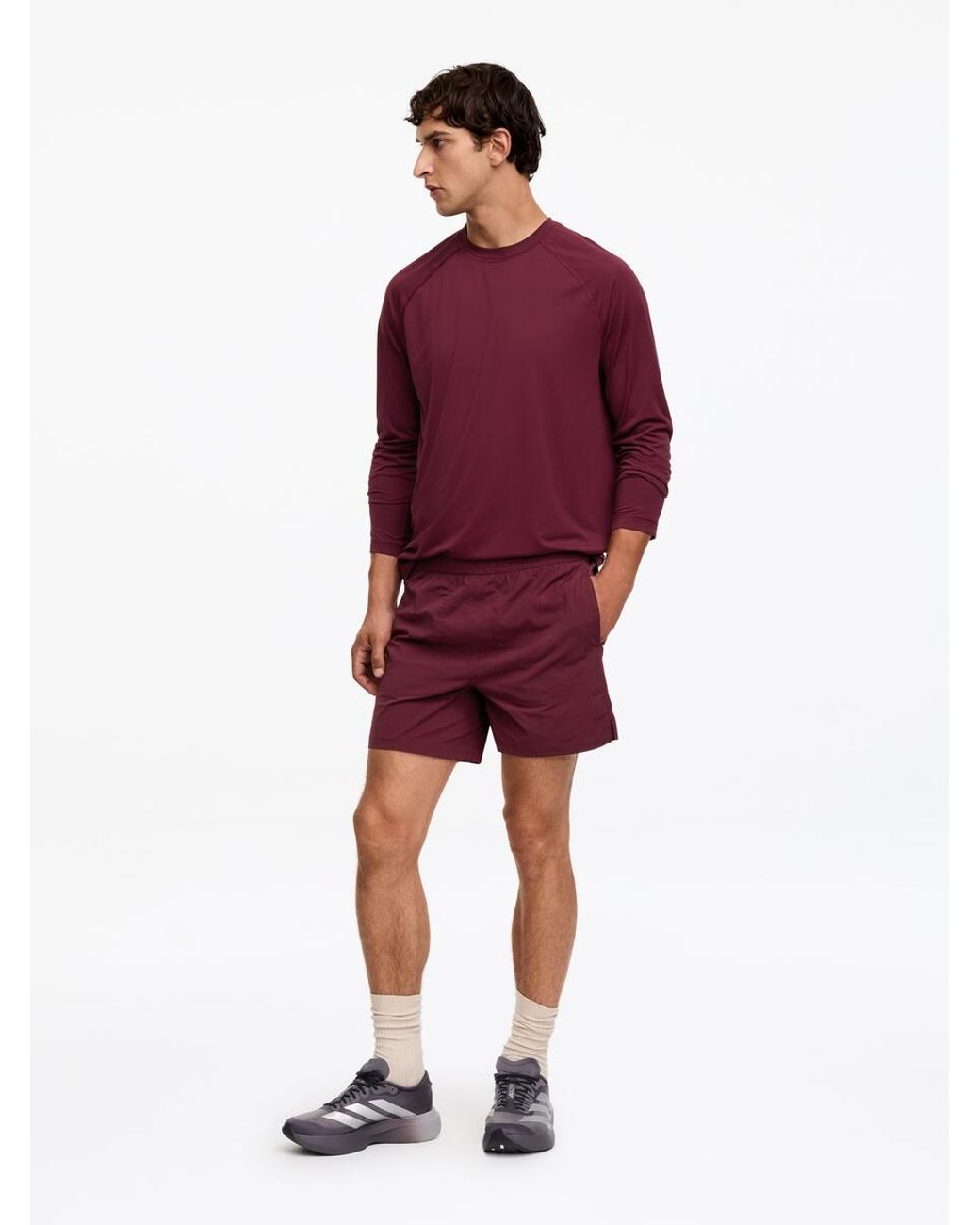 ARKET Red Active Light Shorts for men