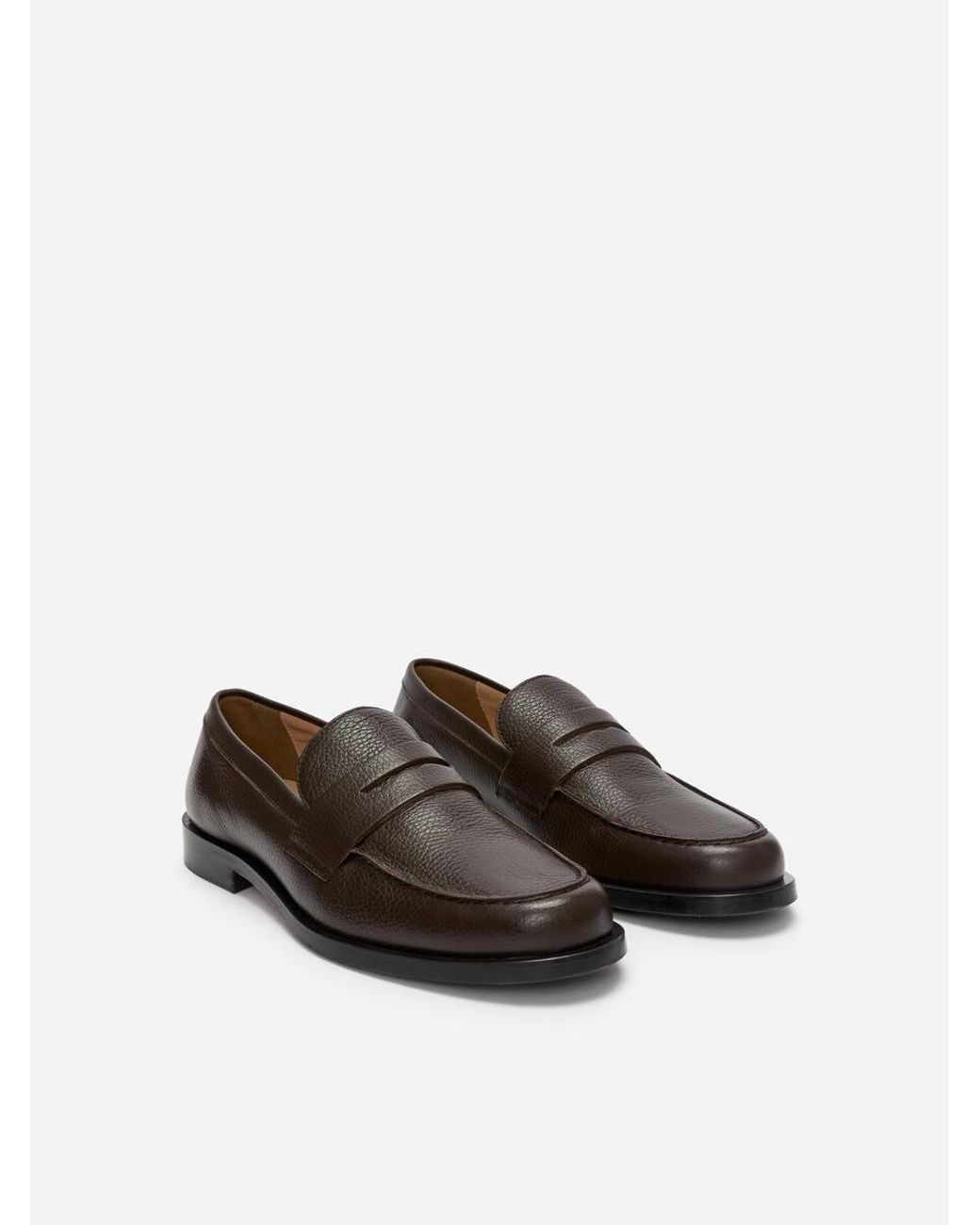 ARKET Blue Leather Loafers for men