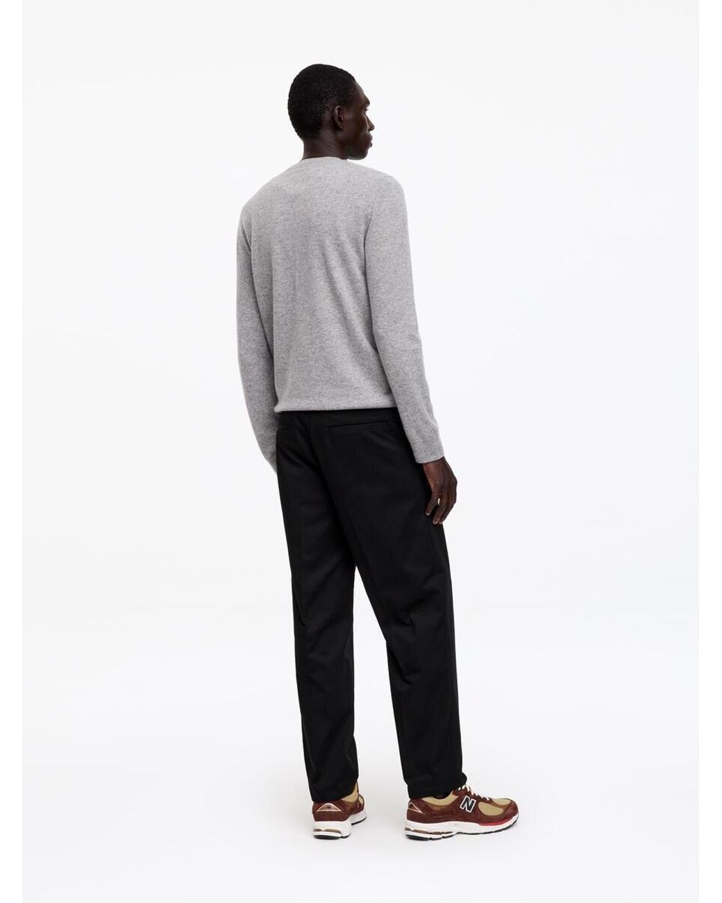 ARKET Black Relaxed Chinos for men