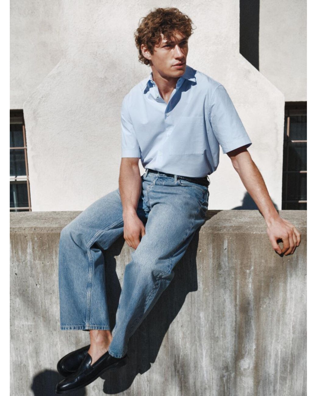 ARKET Blue Ocean Loose Jeans for men
