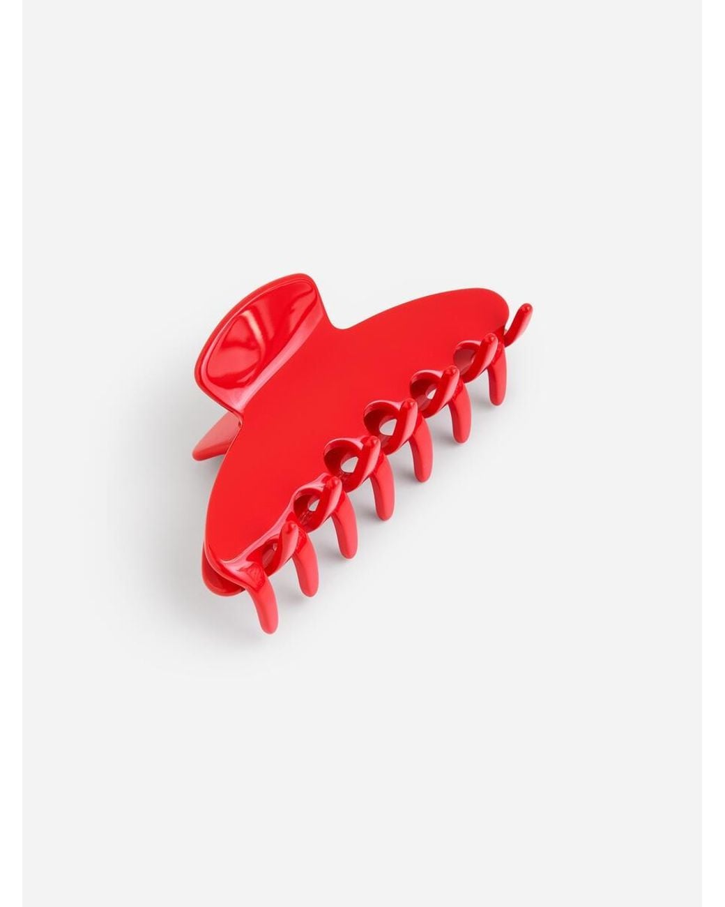 ARKET Red Big Hair Claw