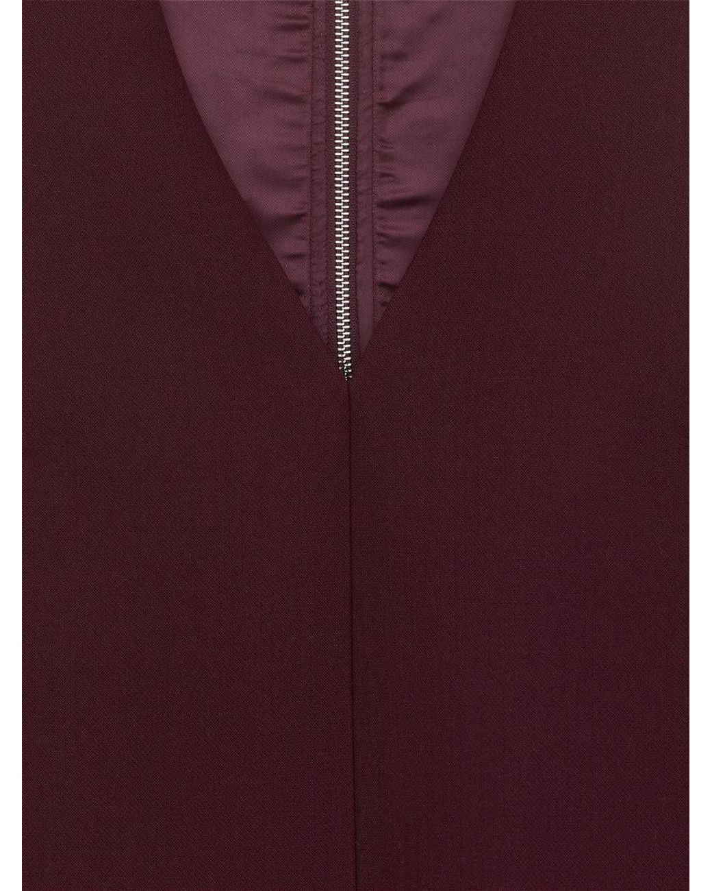 ARKET Red Wool-Blend Dress