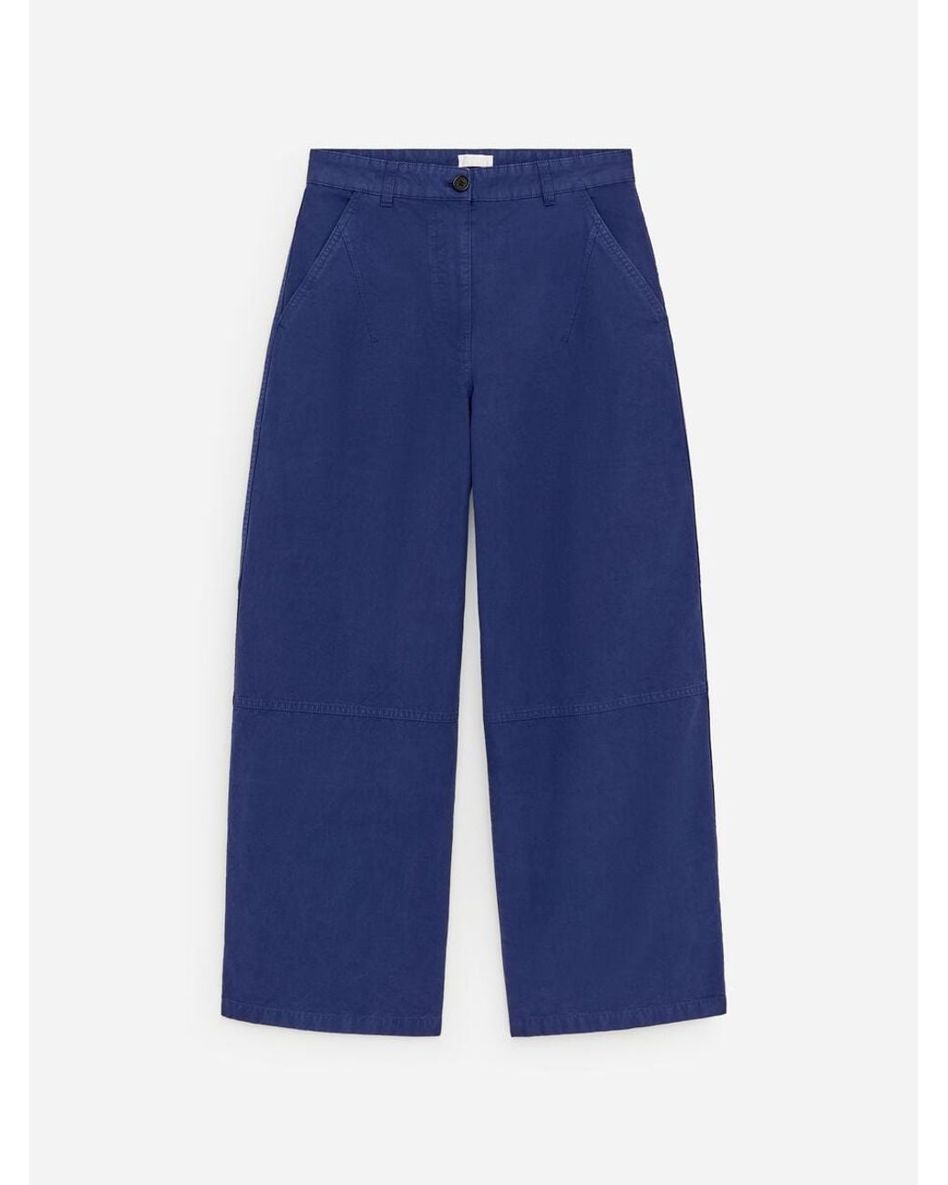 ARKET Blue Cargo Trousers