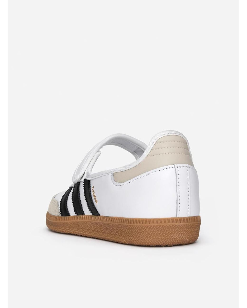 Adidas White Samba Jane Shoes