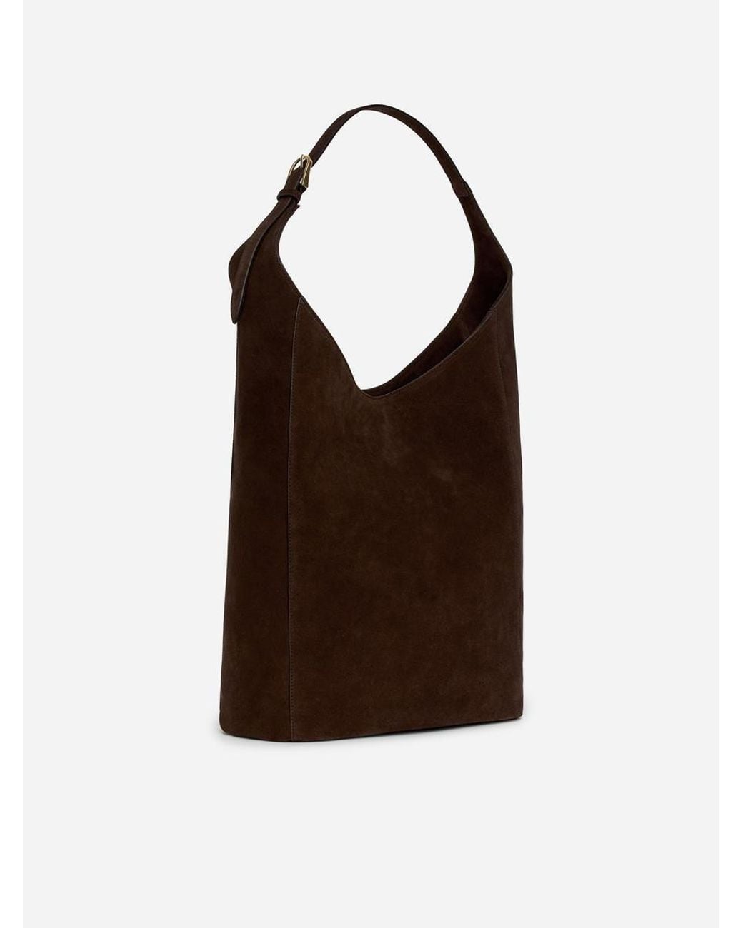 ARKET Brown Suede Tote Bag