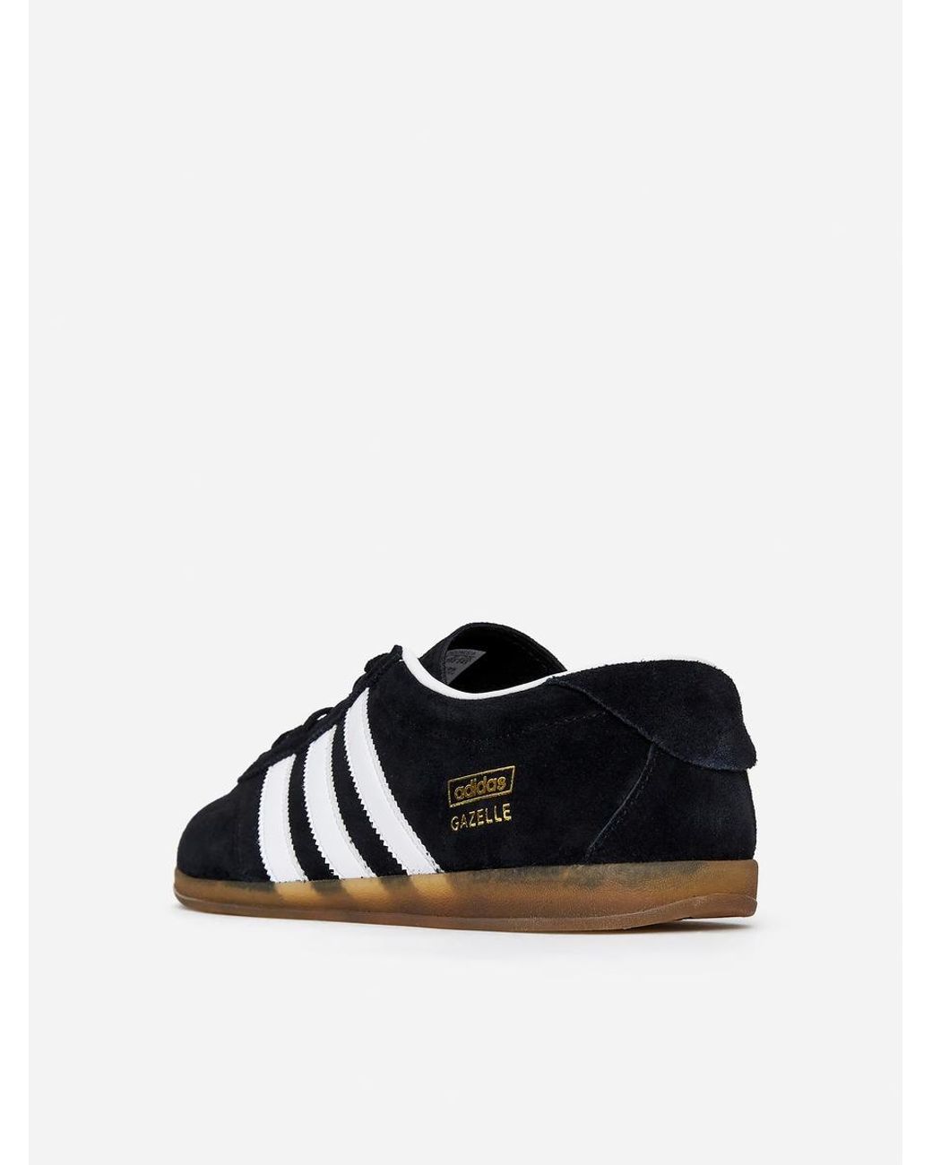 Adidas Black Gazelle Lo Pro Trainers
