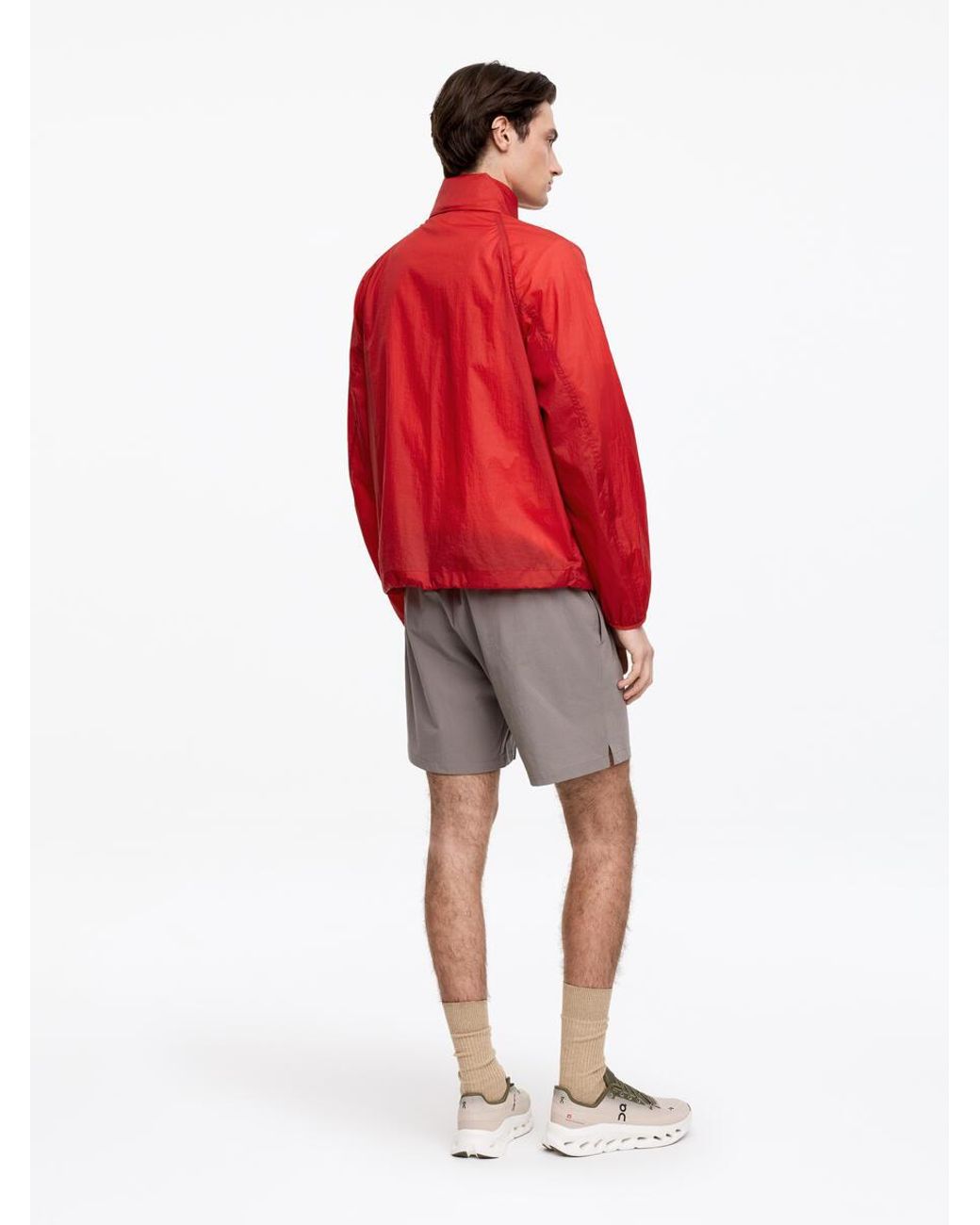 ARKET Red Active Windbreaker for men