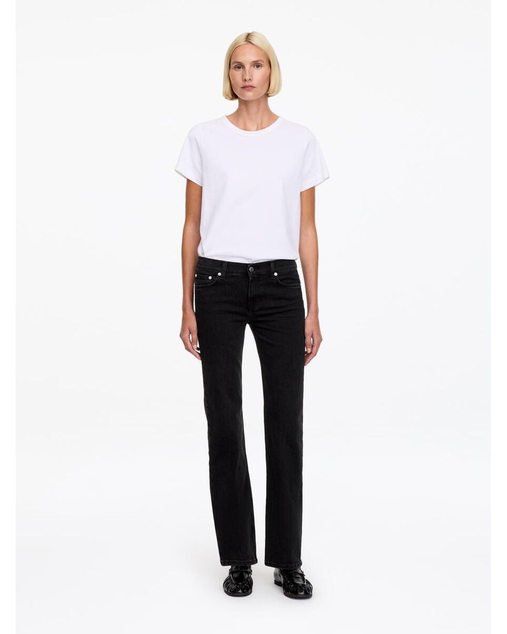 ARKET White Fir Slim Jeans