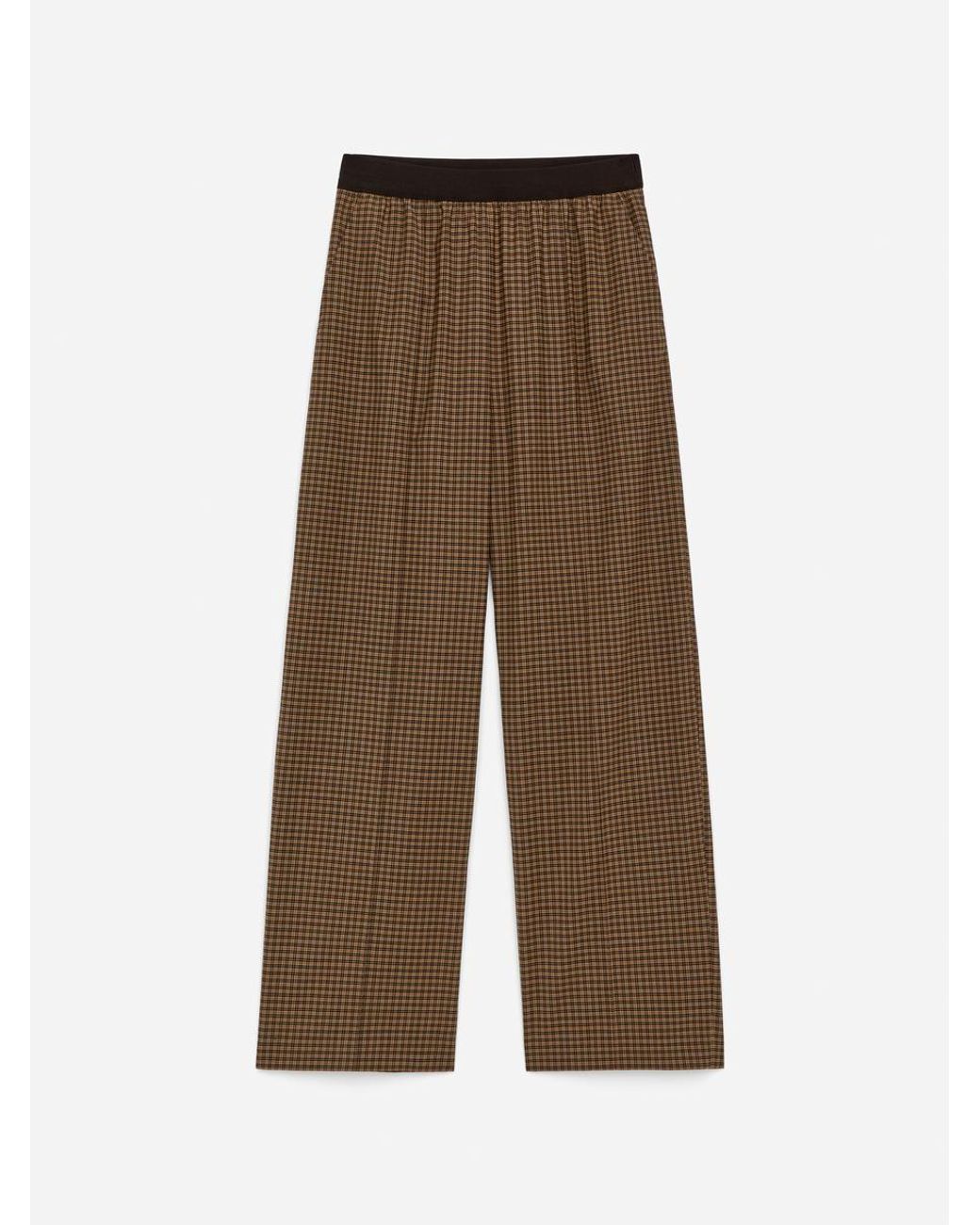 ARKET White Elastic Waist Trousers
