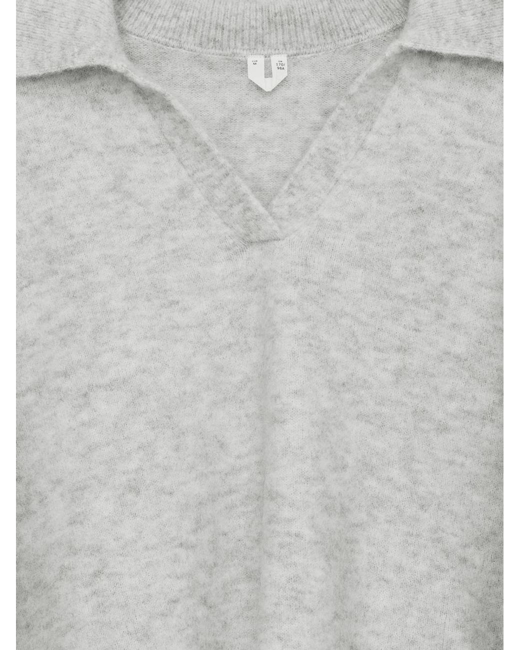 ARKET Gray Alpaca-Wool Blend Jumper