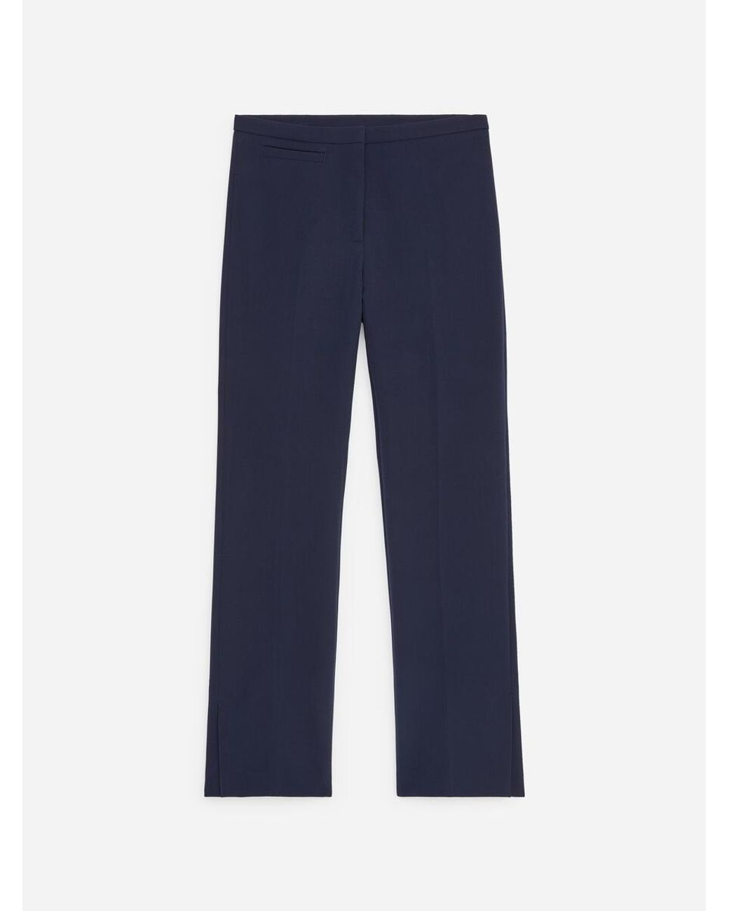 ARKET Blue Slim Tailored Trousers