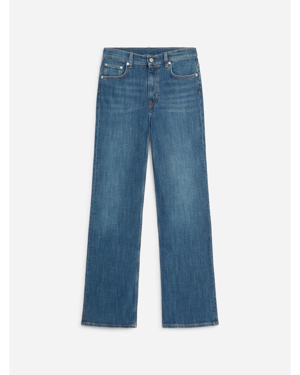 ARKET Blue Linden Bootcut Jeans