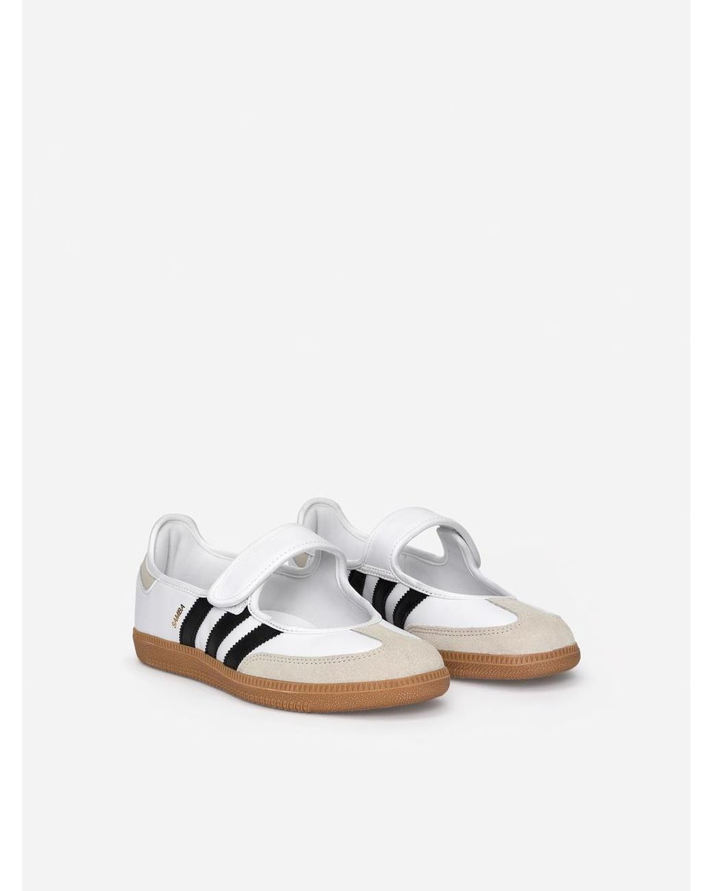Adidas White Samba Jane Shoes