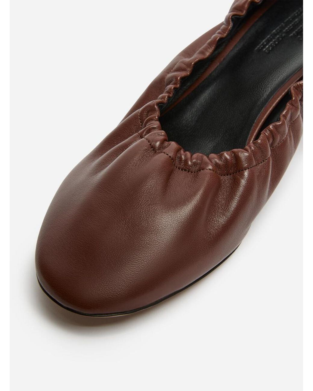 ARKET Black Gathered Pumps