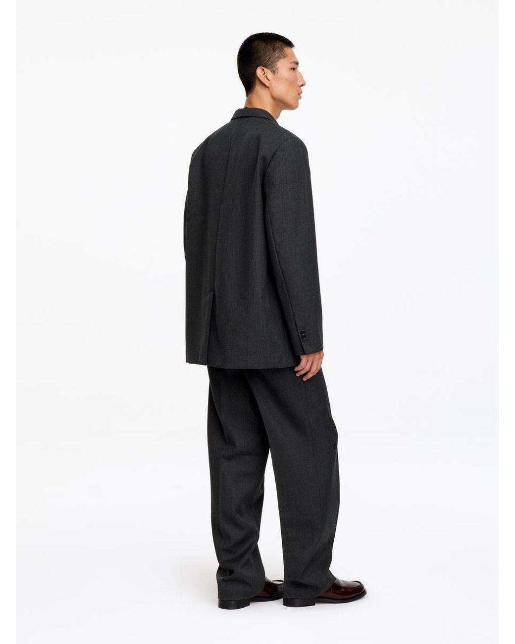 ARKET Blue Wool Blazer for men