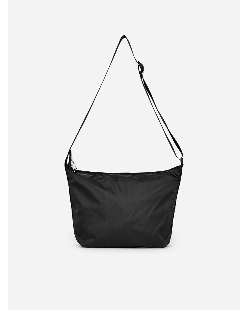 ARKET Black Packable Small Messenger Bag for men