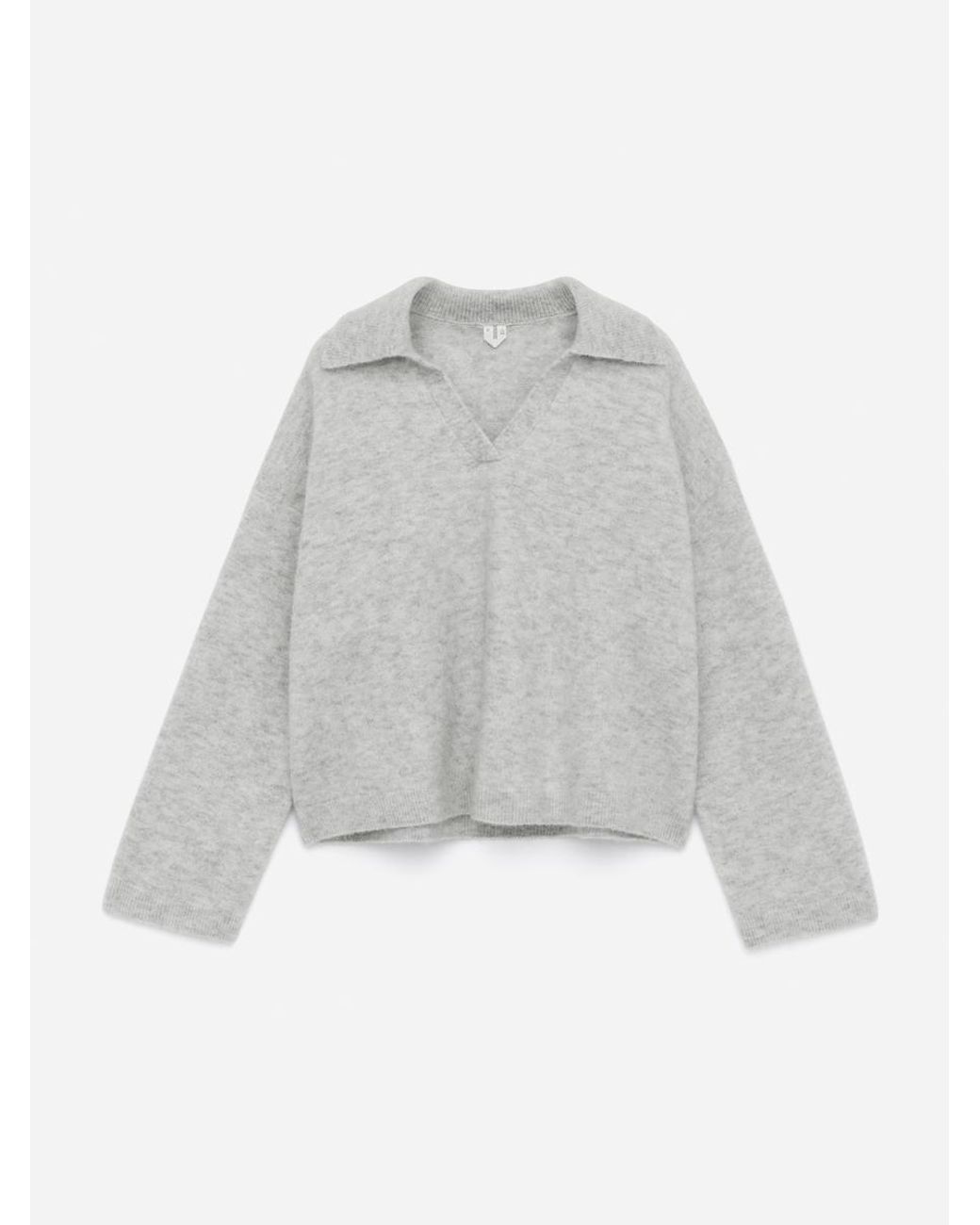 ARKET Gray Alpaca-Wool Blend Jumper