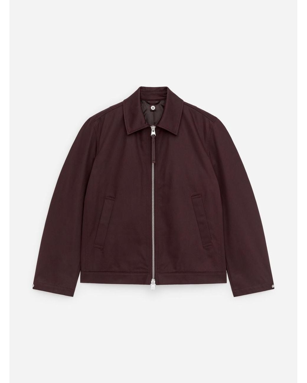 ARKET Red Drizzler Cotton Jacket for men