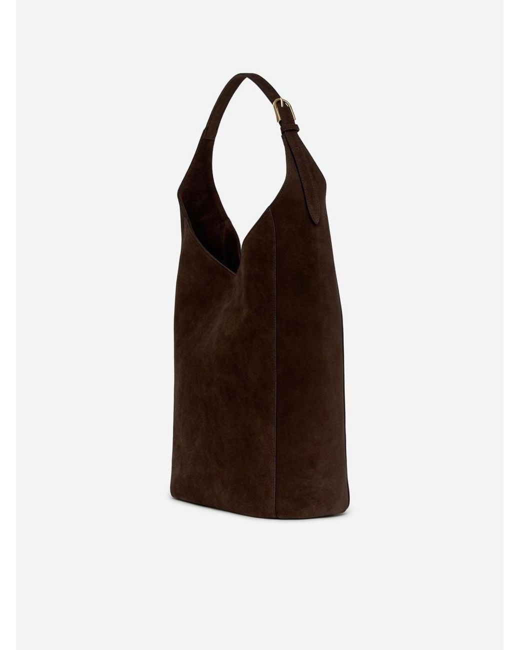 ARKET Brown Suede Tote Bag
