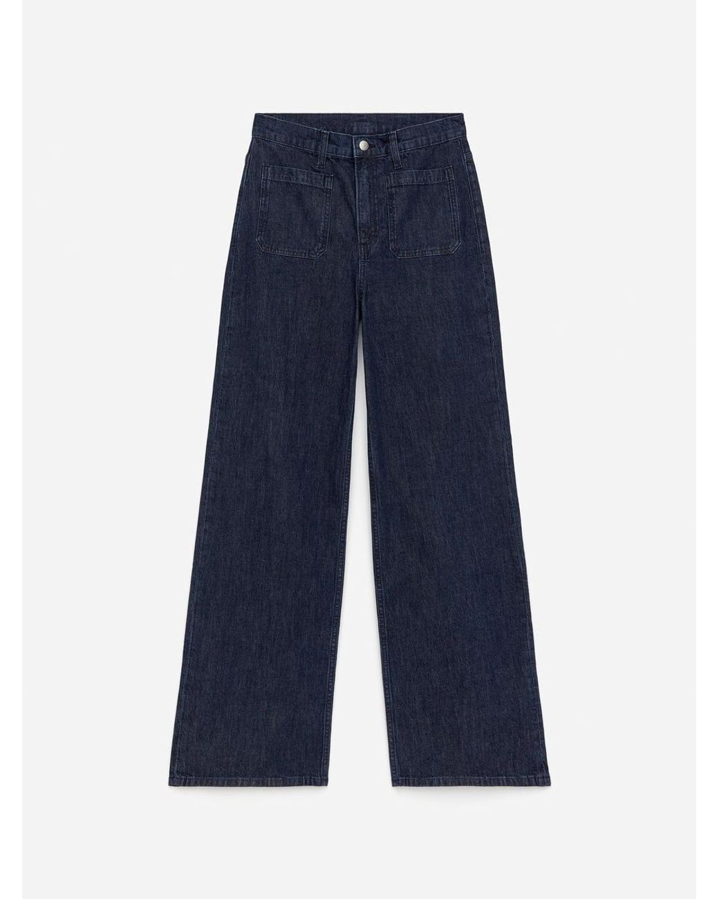 ARKET Blue Lupine Flared Jeans