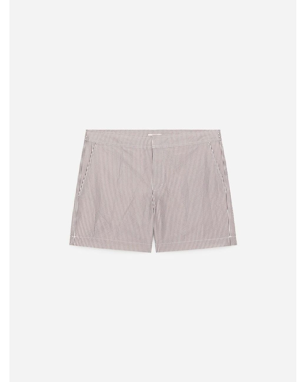 ARKET White Seersucker Swim Shorts for men