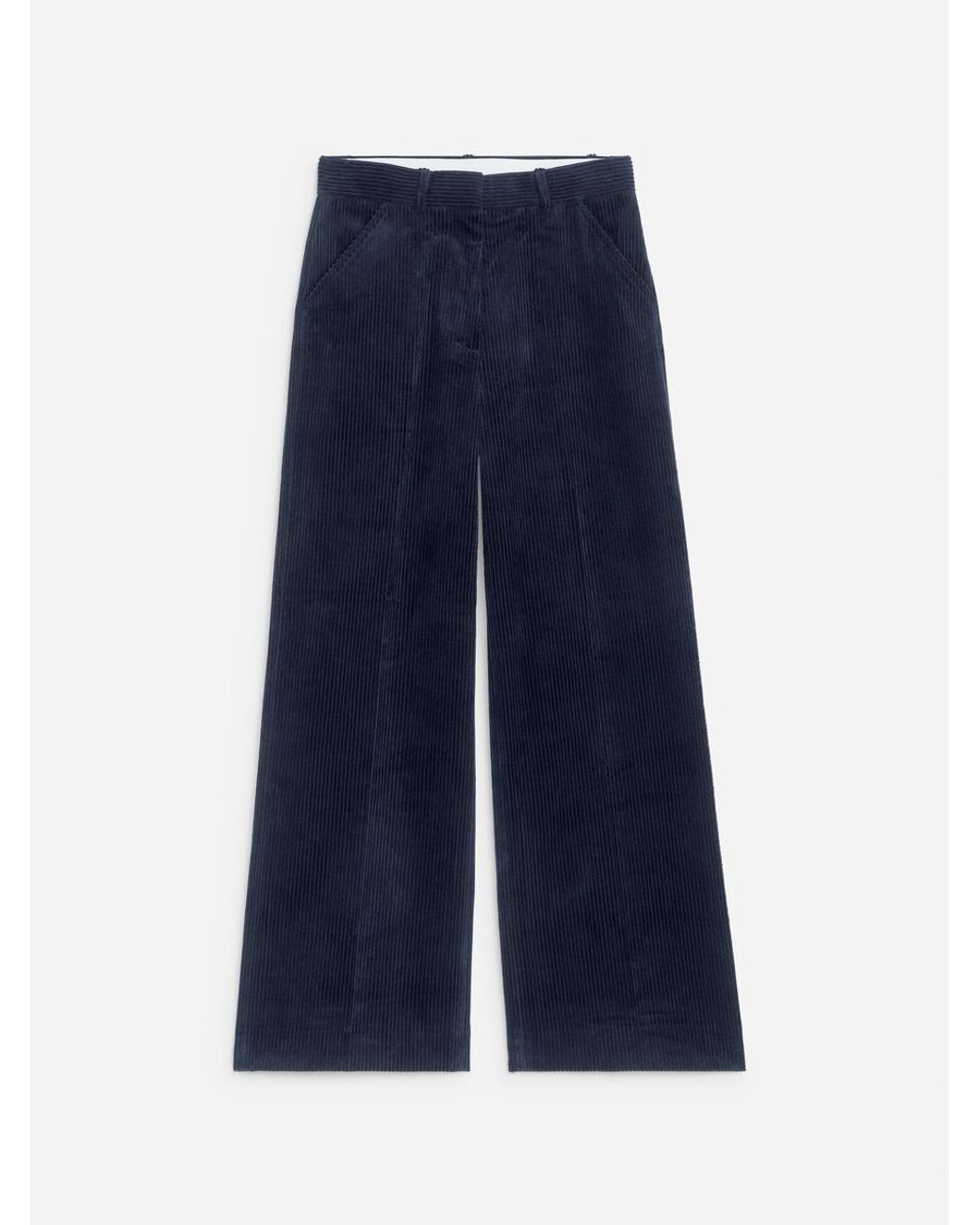 ARKET Blue Corduroy Trousers