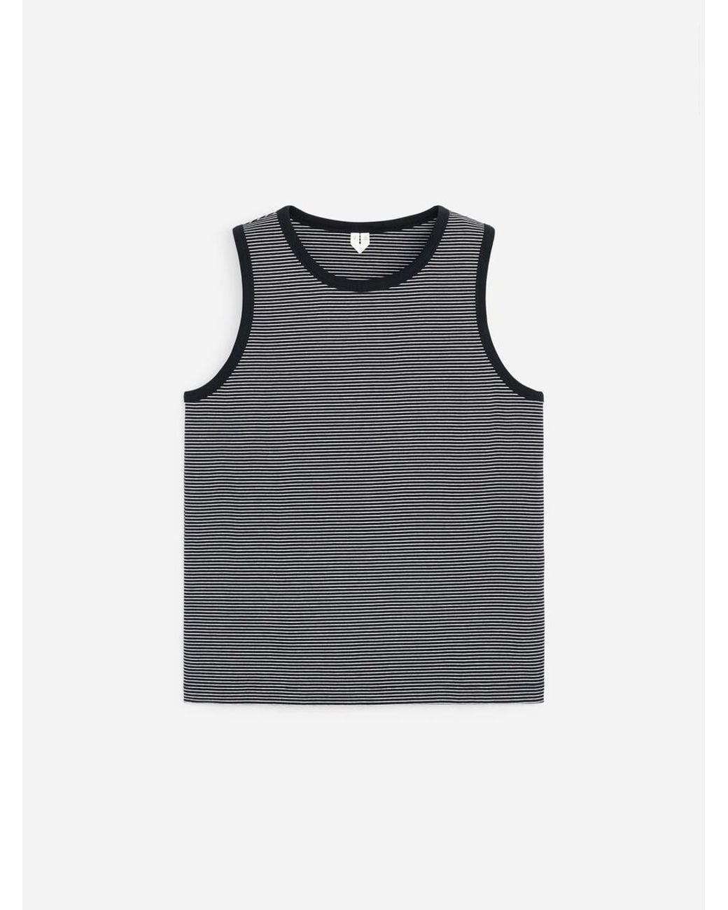 ARKET Blue Ribbed Tank Top for men