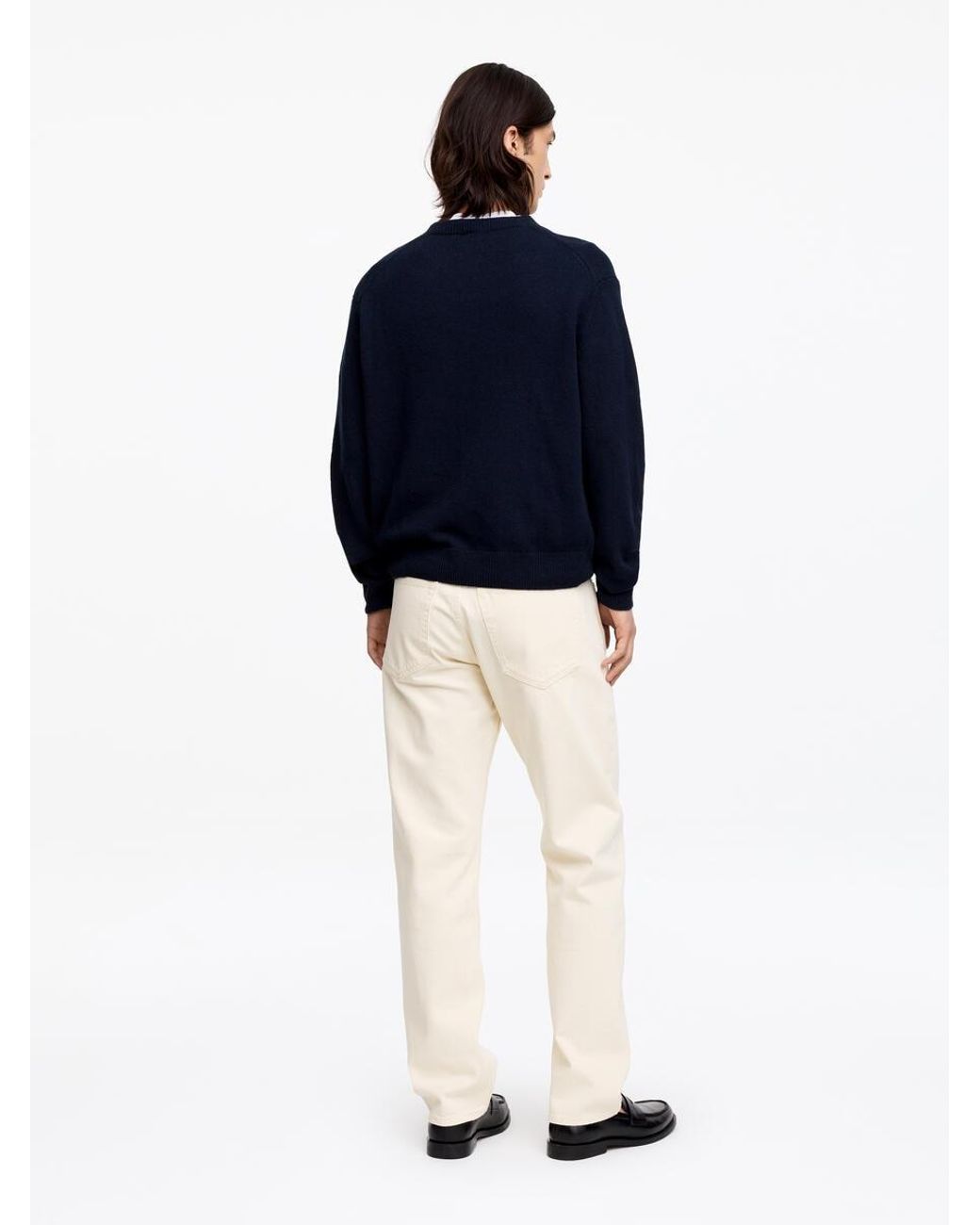 ARKET White Ocean Loose Jeans for men