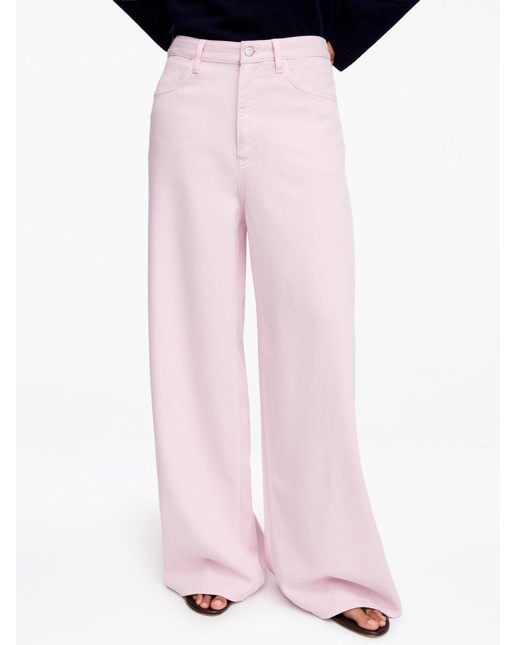 ARKET Blue Wide Trousers