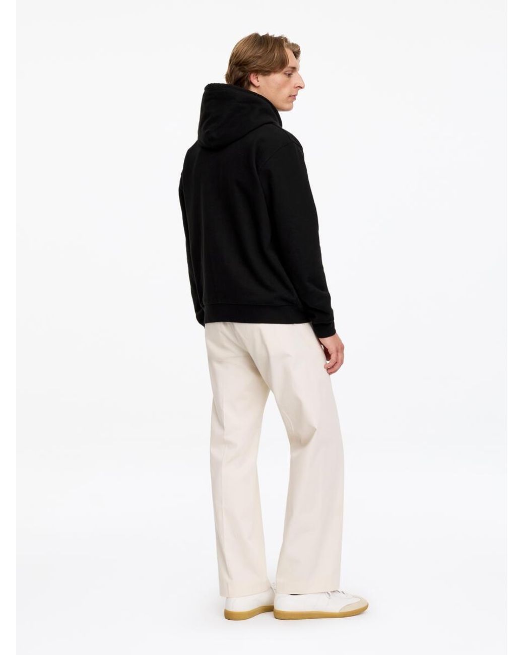 ARKET Black Hooded Sweatshirt for men