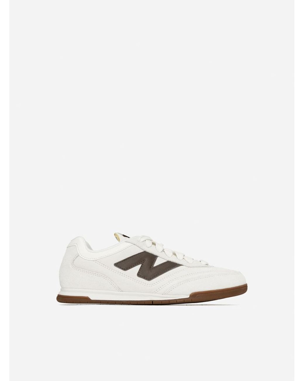 ARKET White New Balance Rc42 Suede Trainers