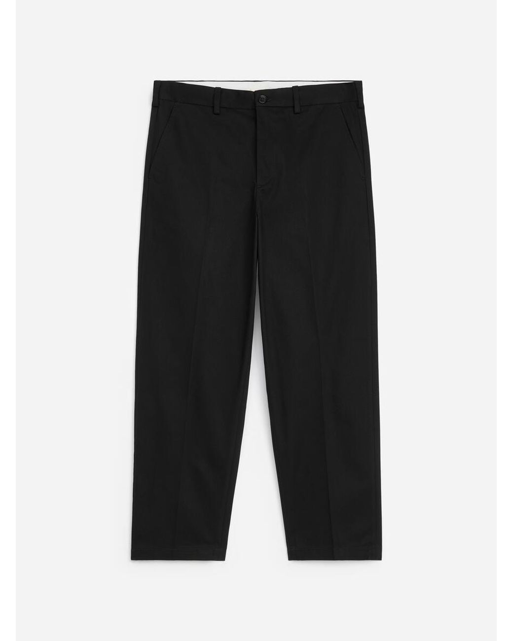 ARKET Black Relaxed Chinos for men