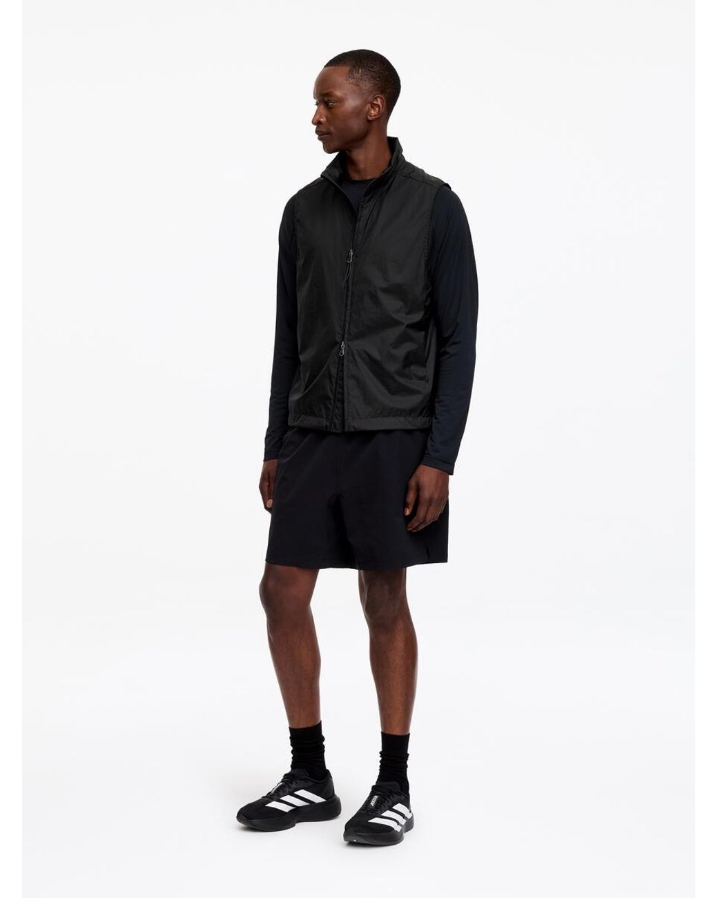ARKET Black Active Trail Vest for men