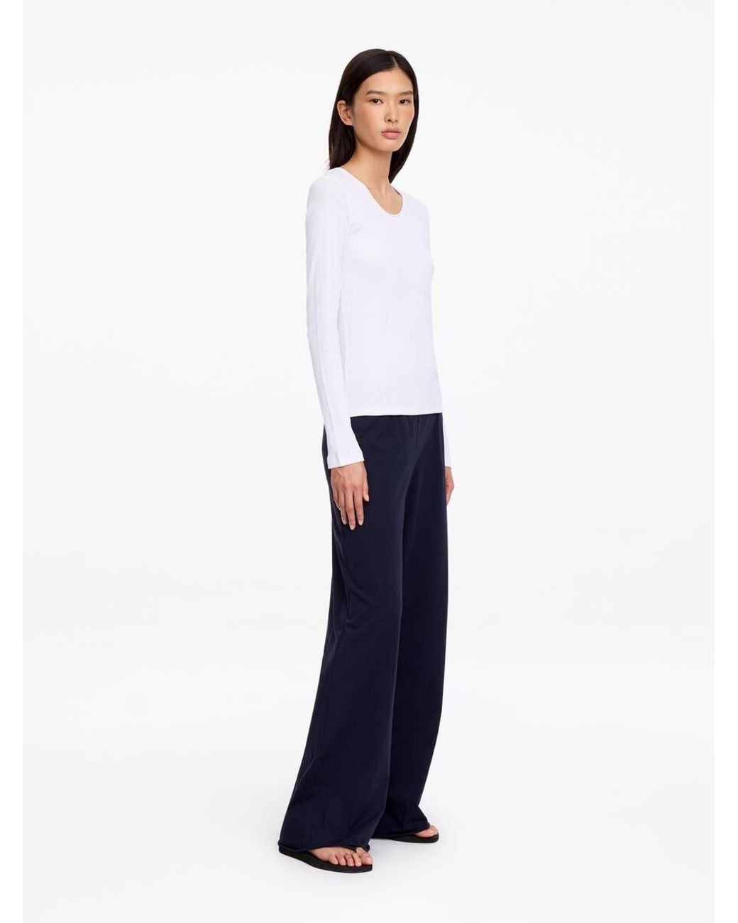 ARKET White Freizeithose