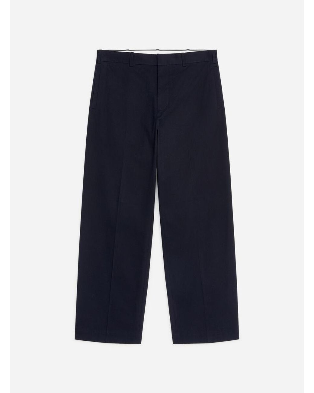 ARKET White Relaxed Cotton Twill Trousers for men