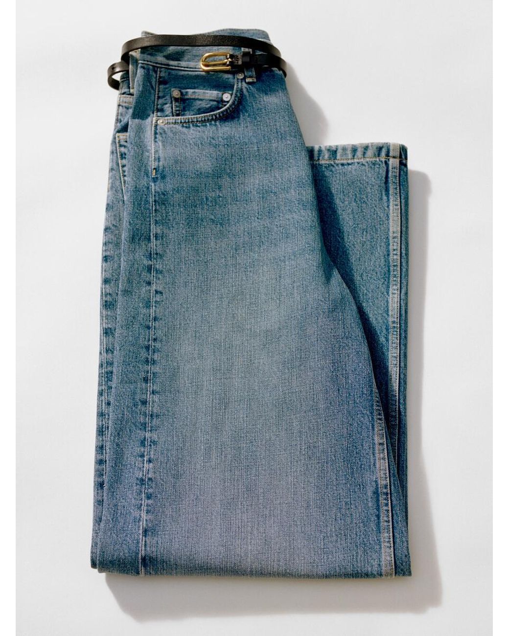 ARKET Blue Wide Jeans