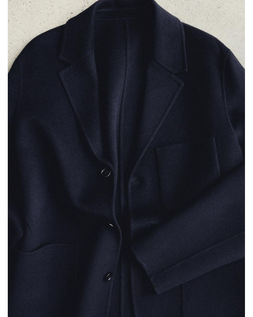 ARKET Blue Wool Doublé Blazer for men