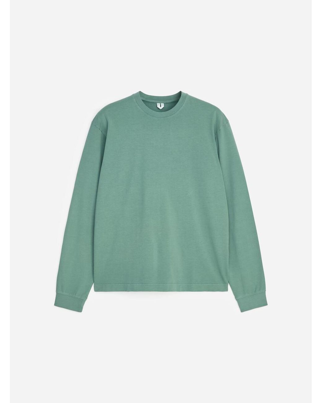 ARKET Green Long-Sleeve T-Shirt for men