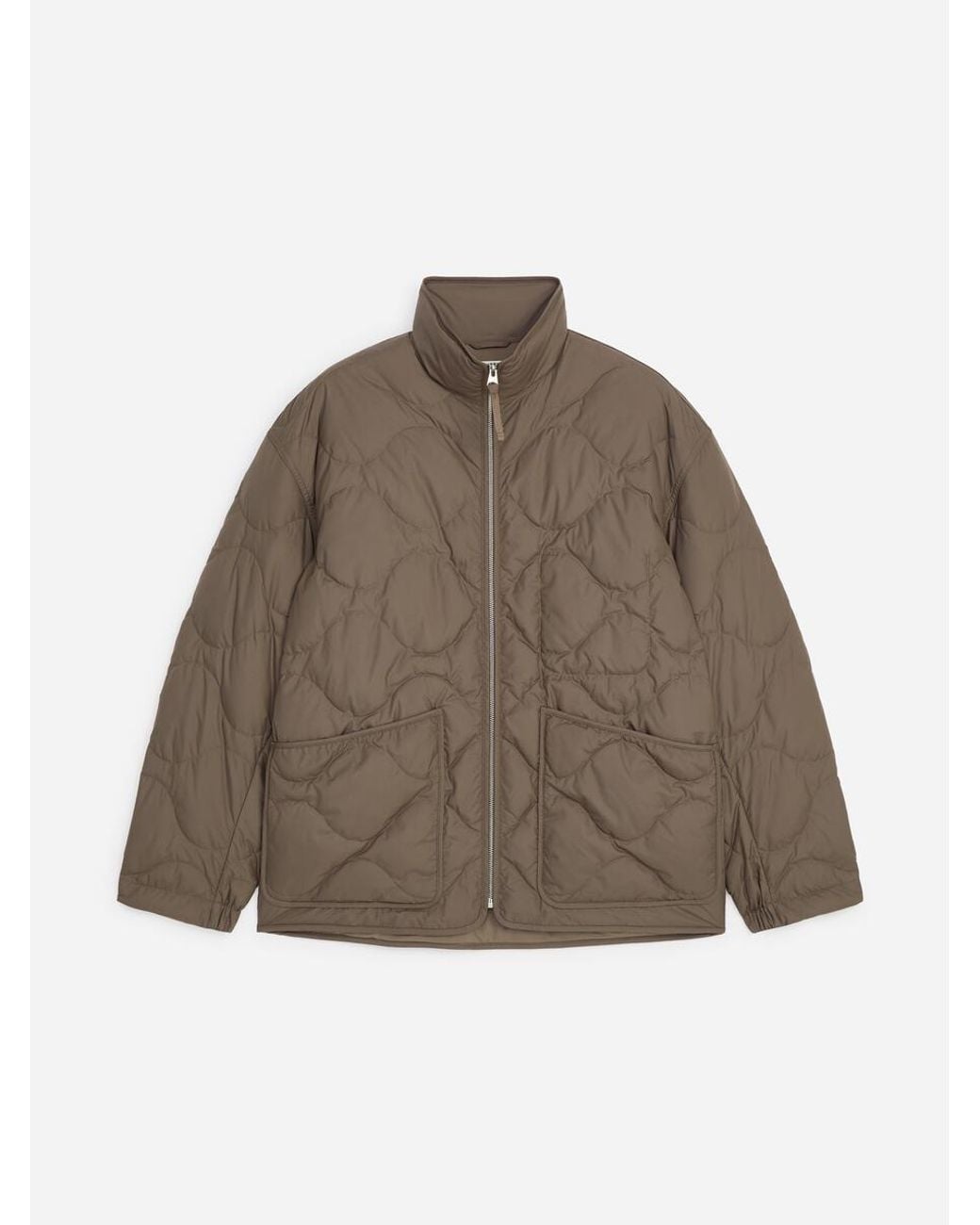 ARKET Natural Quilted Down Jacket for men