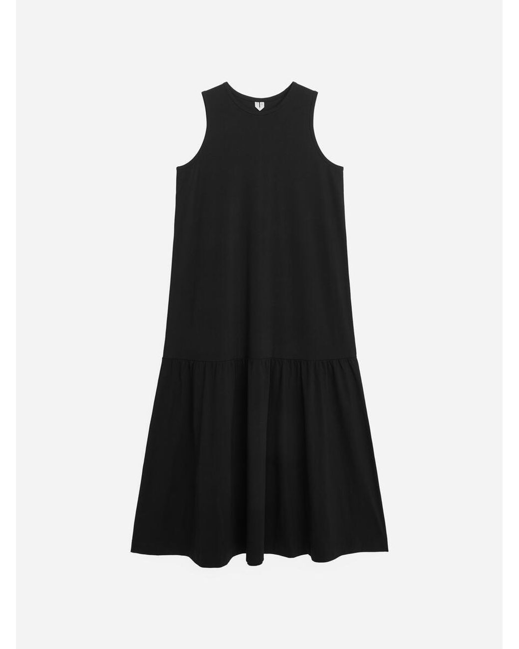 ARKET White Sleeveless Midi Dress