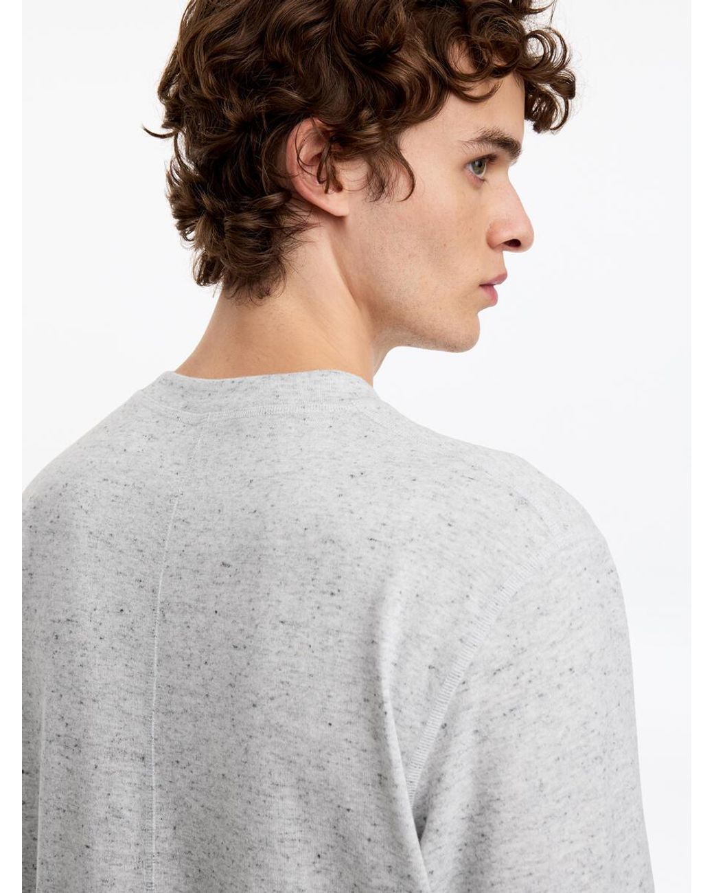 ARKET White Active Long-Sleeve Top for men