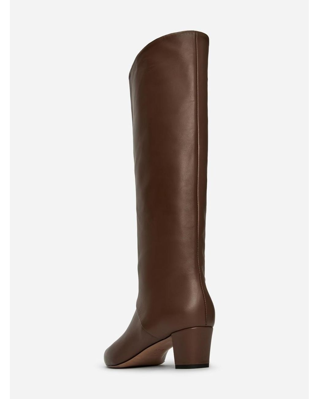 ARKET Black Mid-Calf Leather Boots